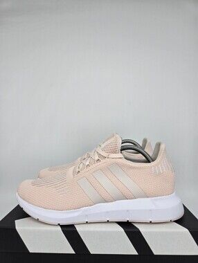adidas Women's Swift Run 1.0 IE7478 Wonder Quartz Cloud White Shoes Size 10